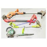 2 Battery Weed Whackers (No Batteries), Corded