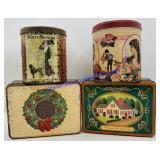 Vintage Cookie Tins
