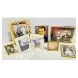 7 Framed Vintage Photographs (broken glass)