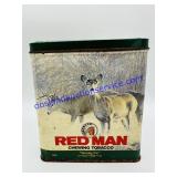 Vintage 1995 Red Man Chewinf Tobacco Tin