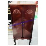 Wooden Jewelry Stand 16x14x40"
