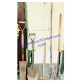 Shovels, Tillers, & Sledgehammer
