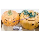 Ceramic Jack-O-Lanterns
