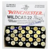 50 Winchester Wildcat .22 HV Cartridges