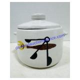Stoneware Jar w/ Lid