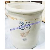 Red Wing Union Stoneware 25 Gallon Crock (Cracks