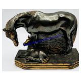 Dodge Bronze Horse Bookend