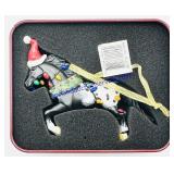 Painted Ponies Ornament "Appy Holidays"