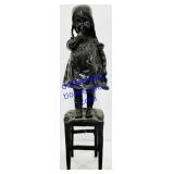 Young Girl Bronze Statue
