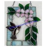 Hanging stained Glass Artwork. 12ï¿½x9ï¿½