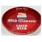 Old Tavern Vintage Metal Drinks Tray