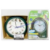 Bird Song Wall & Alarm Clock