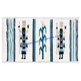 22x40" Indian Hand Made Rug