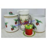 Strawberry Glassware