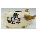 Vintage Thelwell Pony Club Piggy Bank