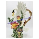 Fitz & Floyd Ceramic Goose Pitcher