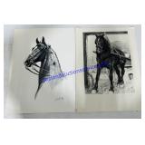 5 George Ford Morris Prints 2 Are Hand Signed.