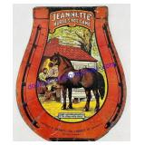 Jeannette Horse Shoe Game Tin. 14ï¿½x11ï¿½