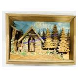 Carved Wooden 3D Wall Art