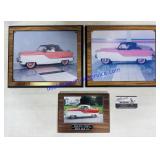3 Car Plaques