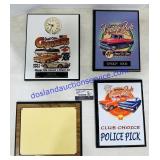 4 Car Plaques