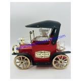 Vintage Ton Lizzie Model Car Whiskey Decanter Set