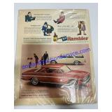 Vintage Car Poster