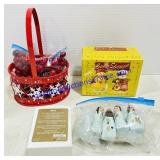 Christmas Items Including Nativity Pieces