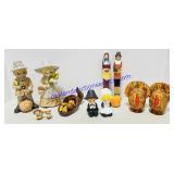 Ceramic and Porcelain Thanksgiving Figurines