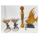 Wooden and Metal Home Decorations