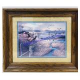 Framed Patrick Costello. 17ï¿½x14ï¿½
