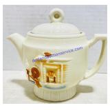 Porcelier Ceramic Teapot with Lid
