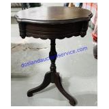Drum Side Table. 25ï¿½x17ï¿½x17ï¿½