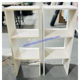 2 Pressed Wood Shelves. 30ï¿½x12ï¿½x11ï¿½