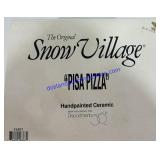 The Original Snow Village ï¿½ Pisa Pizzaï¿½