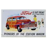 Tin Ford Sign. 16ï¿½x10ï¿½