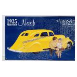 Tin Automotive Sign. 16ï¿½x10ï¿½