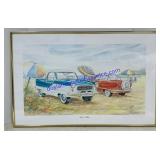 Automotive Artwork. 26ï¿½x17ï¿½