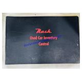 Nash Used Car Inventory Control Book