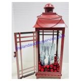Christmas Candle Metal Lantern
