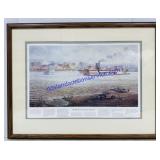 Framed ï¿½Old Friends Of The Sainte Genevieveï¿½