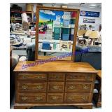 Pennsylvania House Dresser With Mirror.