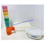 Tupperware Cups, Measuring Cups, Storage