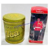 Russell Stover and Golden Leaf Tins with Lids