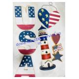 Wooden Americana Decorations