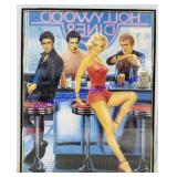 Framed ï¿½Hollywood Dinerï¿½ Poster. 20ï¿½x16ï¿½