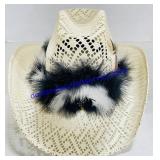 Vaquero Cowboy Hat Size 7 1/8