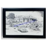 Framed Auto Artwork