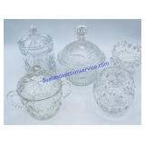 Cut Glass Crystal Items