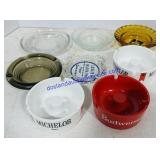 8 Ashtrays